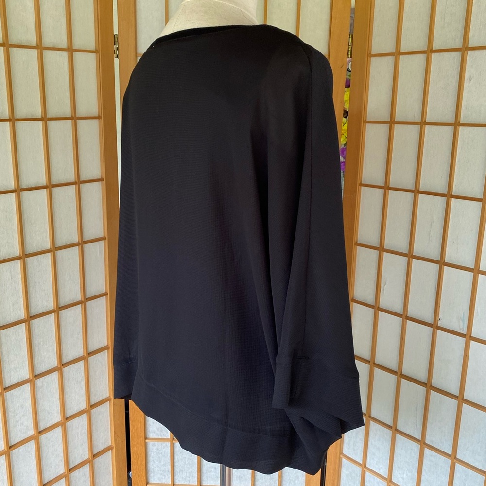 💲 Rose & Olive Black Top With Attached Tank SZ S - Picture 5 of 12
